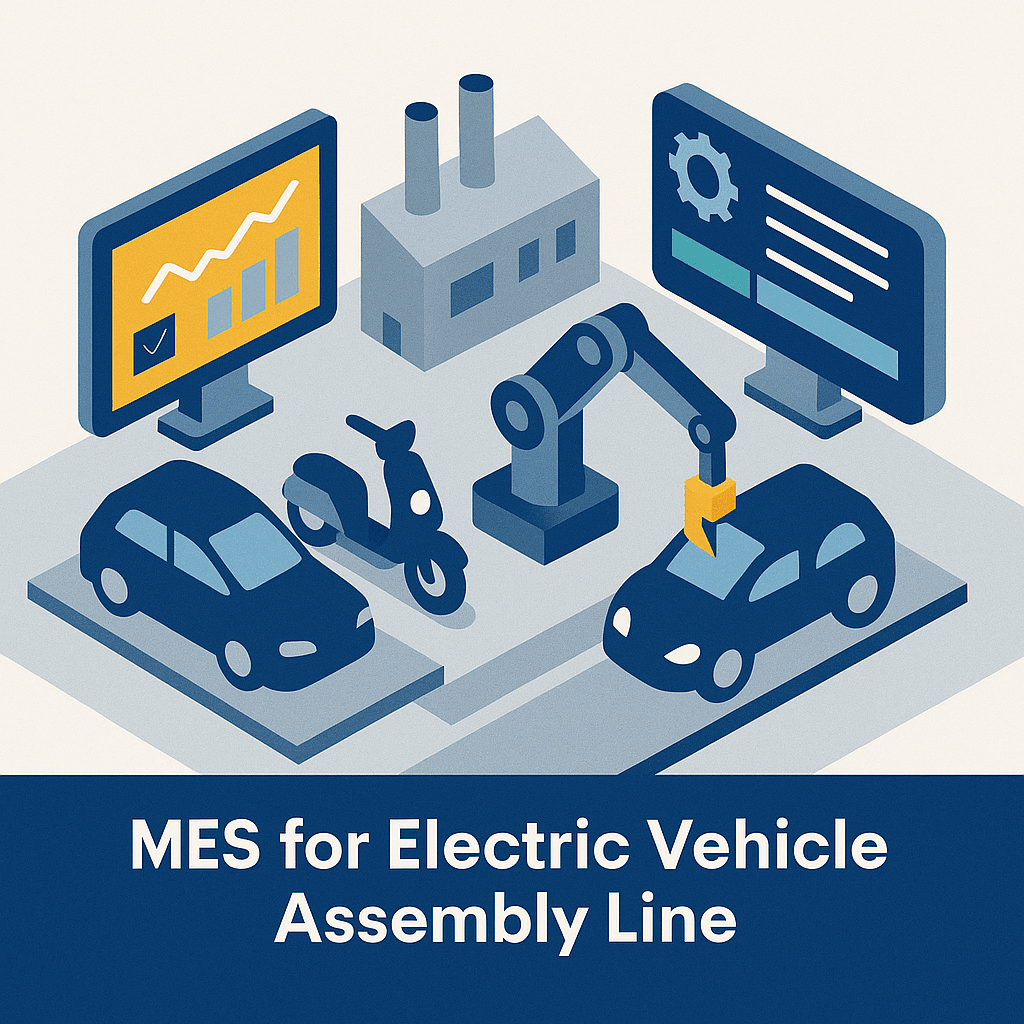 MES for Electric Vehicle Assembly Line